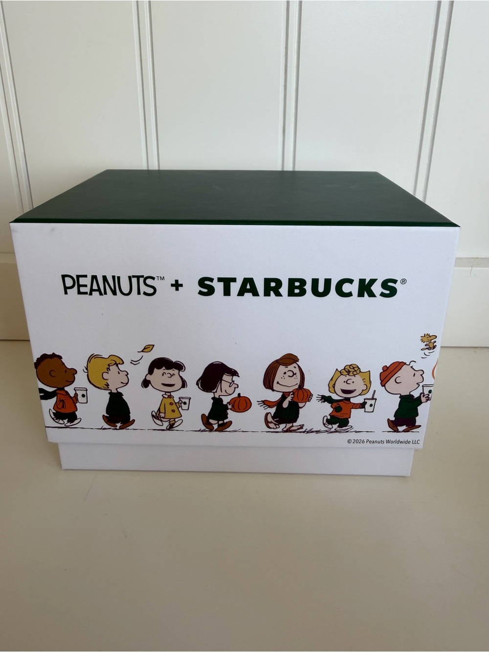 Peanuts + Starbucks Peanuts Great Pumpkin Ceramic Mug Box